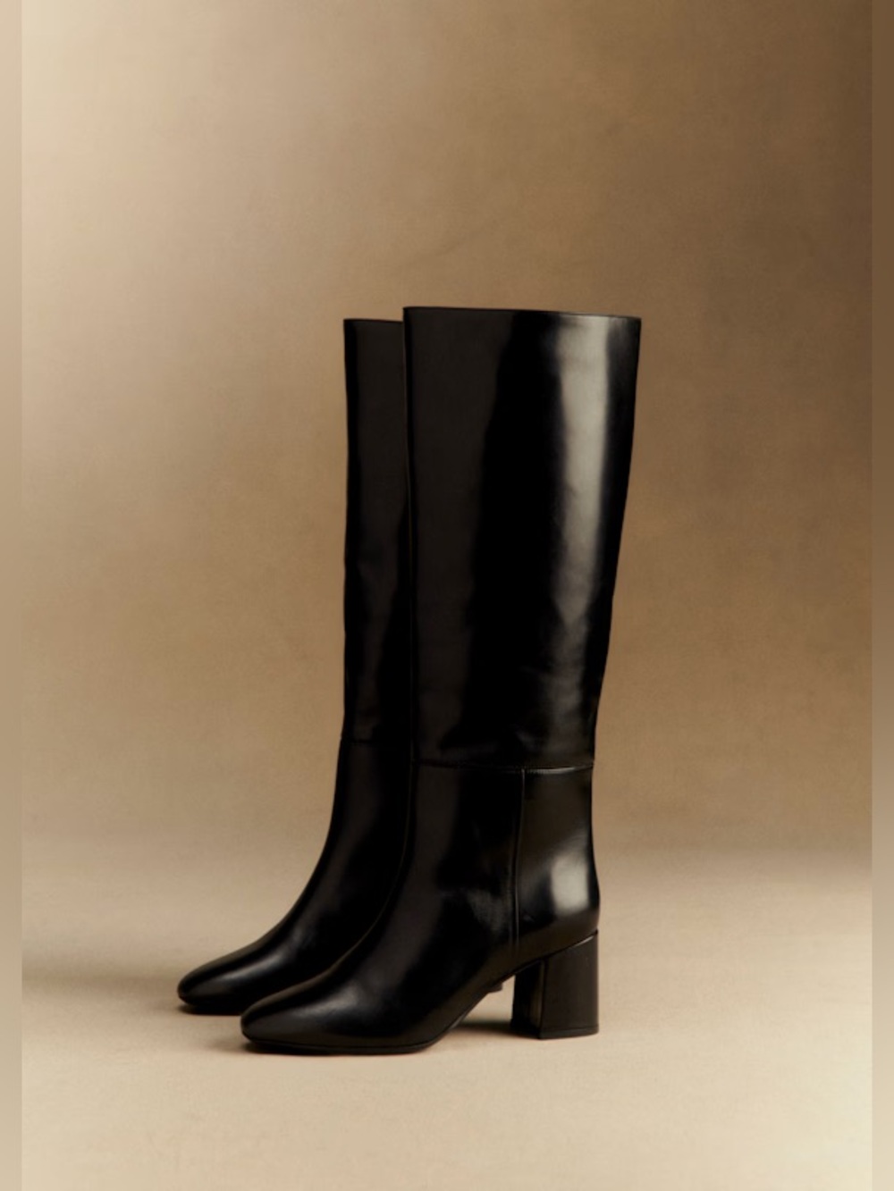 Sézane Theodora Black Boot 38 - Picture 3 of 13